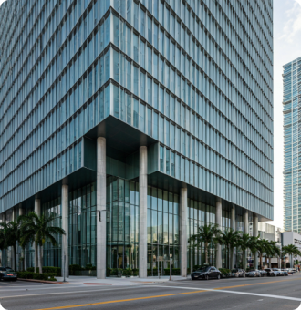 Corporate building in Brickell, Miami